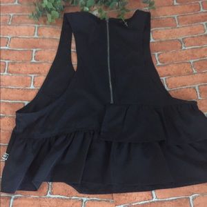 Roxy ruffled tank top